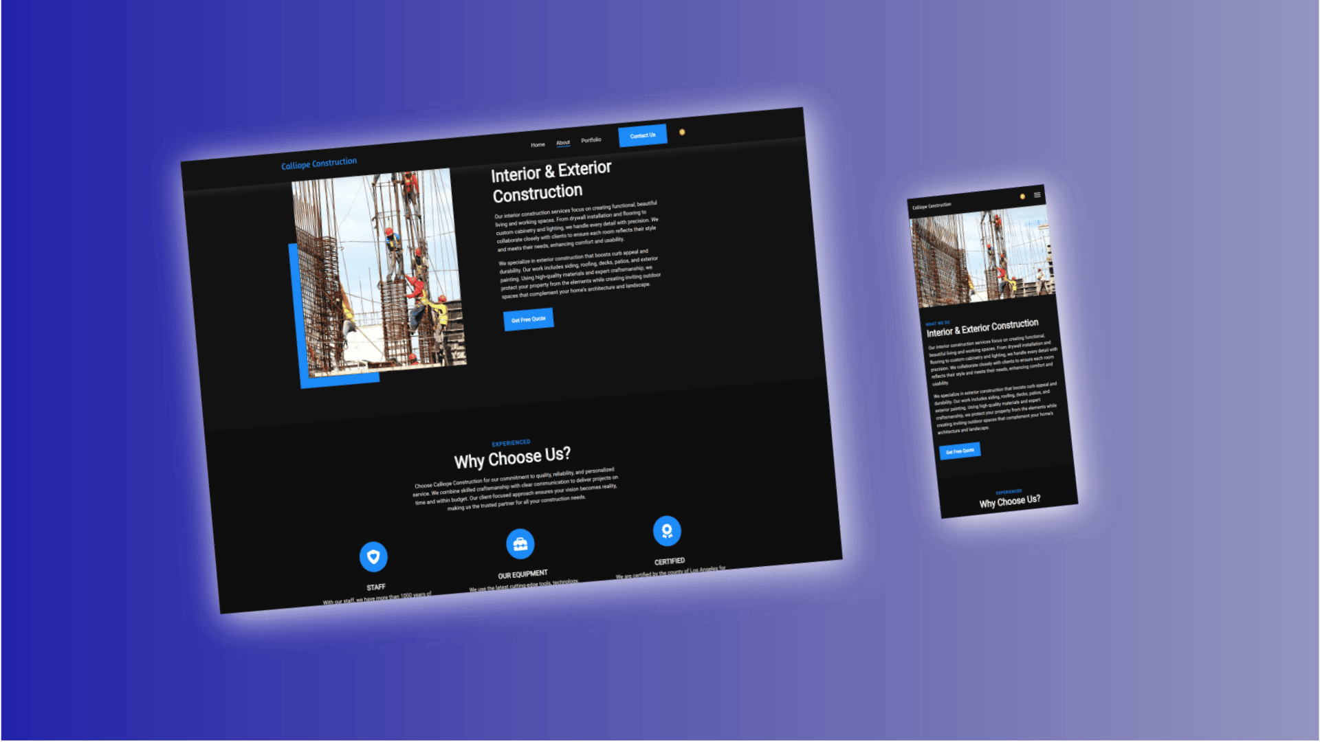 repsonsive website image