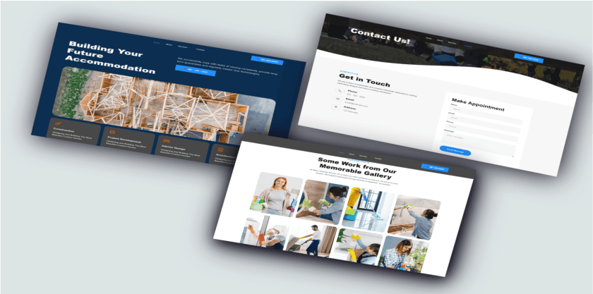 responsive website image